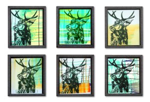 “Alpha” paintings (series of 6)