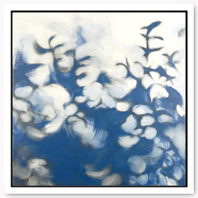 Blue Shadows painting