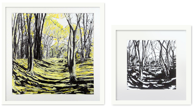 Forest drawings